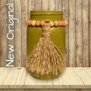 Hand Crafted New Original Decor Vase Jar Container